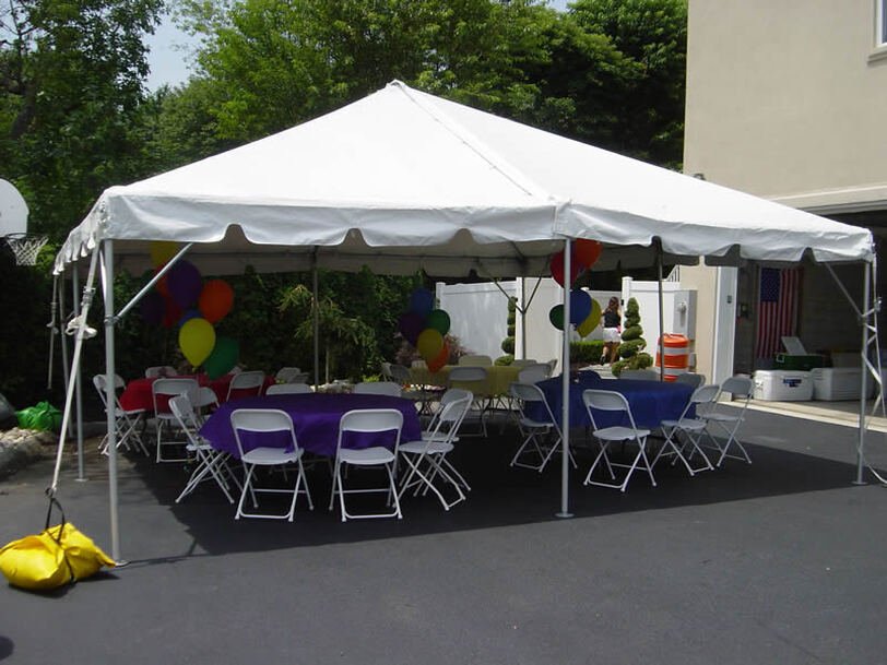 Party Tent & Chairs Package